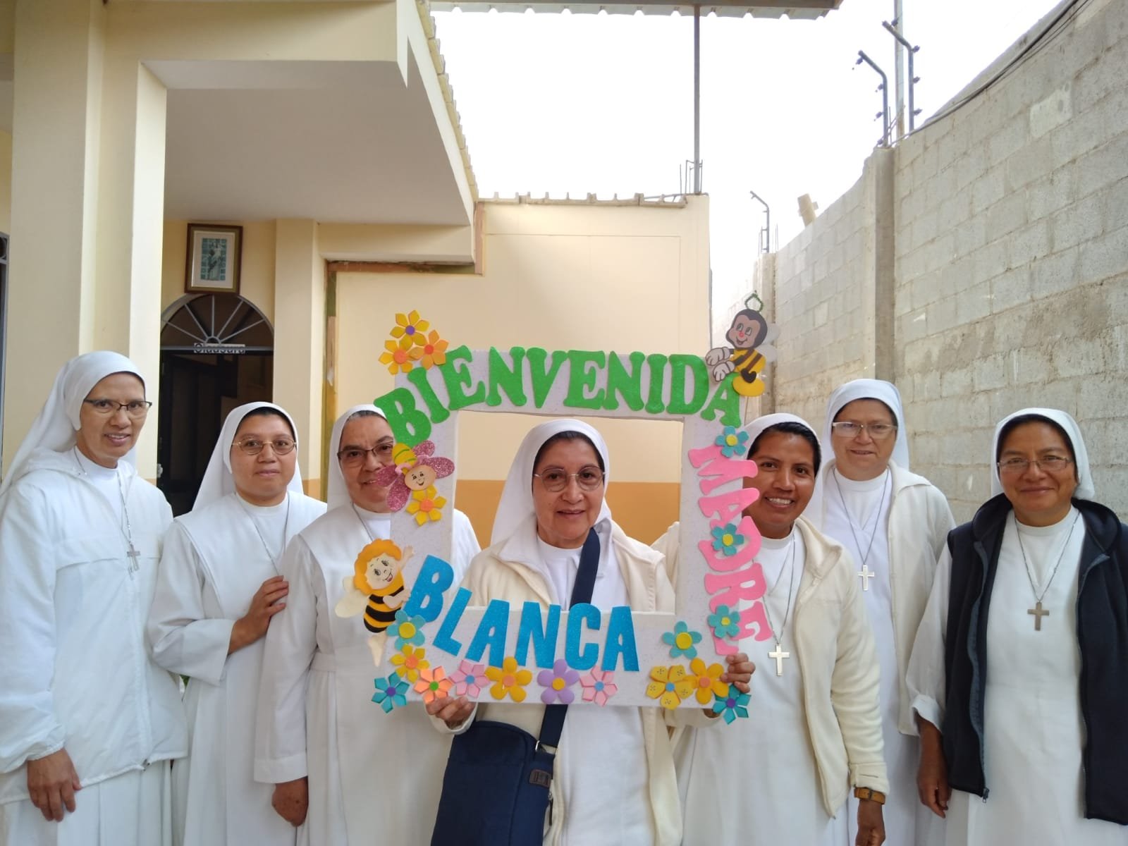 Madre Blanca, visitó a las Hermanas de las comunidades de Perú