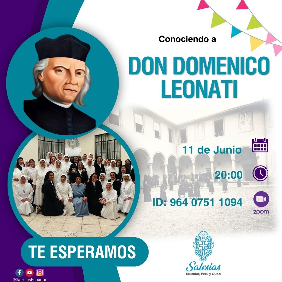 INVITACIÓN: Conozcamos la vida de Padre Domenico