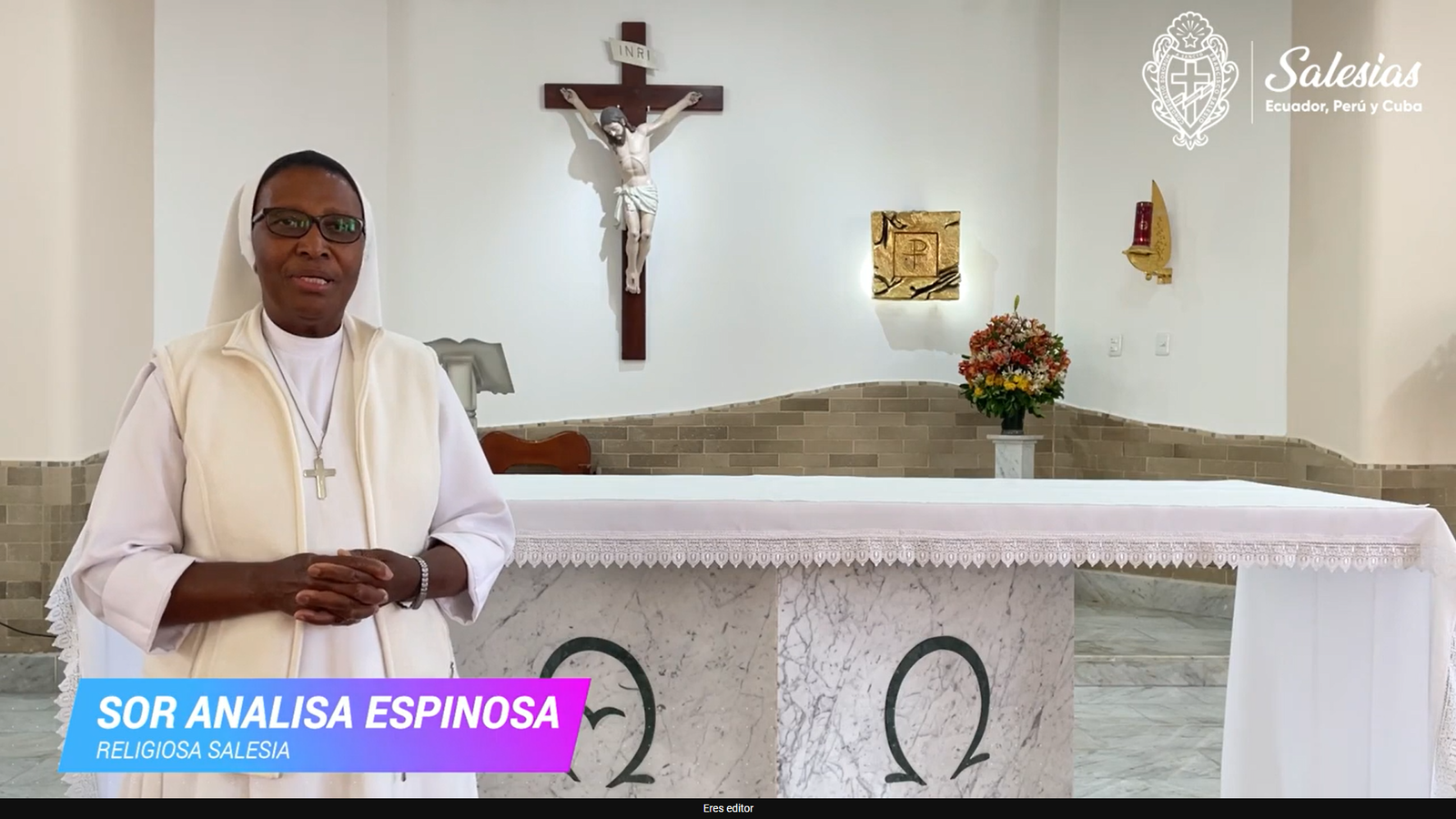 Sor Analisa Espinosa, fiel en la unión con el Señor